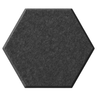 Panel ścienny dekoracyjny samoprzylepny filcowy Kolor Ciemny Szary