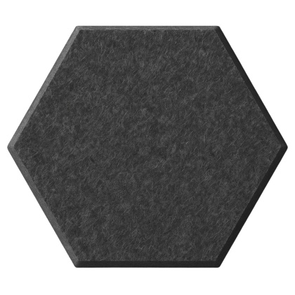 Panel ścienny dekoracyjny samoprzylepny filcowy Kolor Ciemny Szary