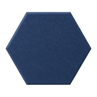 Panel ścienny dekoracyjny samoprzylepny filcowy Kolor Ciemny Niebieski