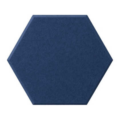 Panel ścienny dekoracyjny samoprzylepny filcowy Kolor Ciemny Niebieski