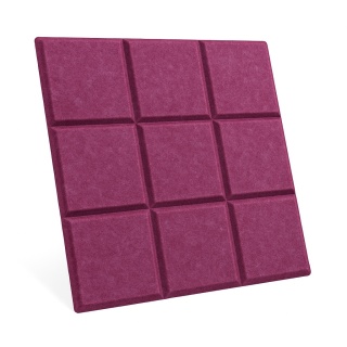 Panel ścienny dekoracyjny samoprzylepny filcowy Kolor Jasny Fioletowy Wrzosowy