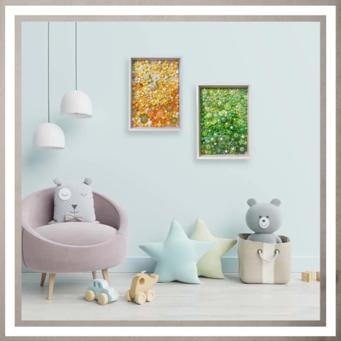 Ramka głęboka box 3d 30x40 cm do rękodzięła mchu na zdjęcia kolor biały