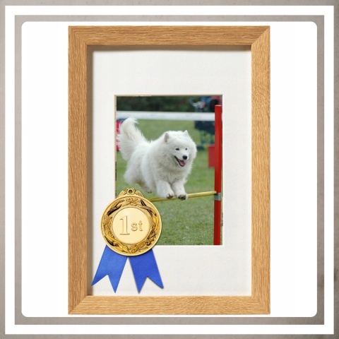 Ramka głęboka box 3d 35x45 cm do rękodzięła mchu na zdjęcia kolor naturalny