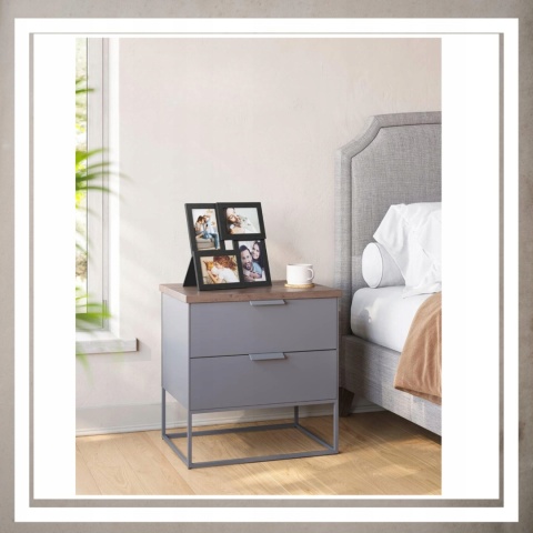 Ramka poczwórna na 4 zdjęcia obrazy rysunki multiramka 30 x 30 cm Czarna