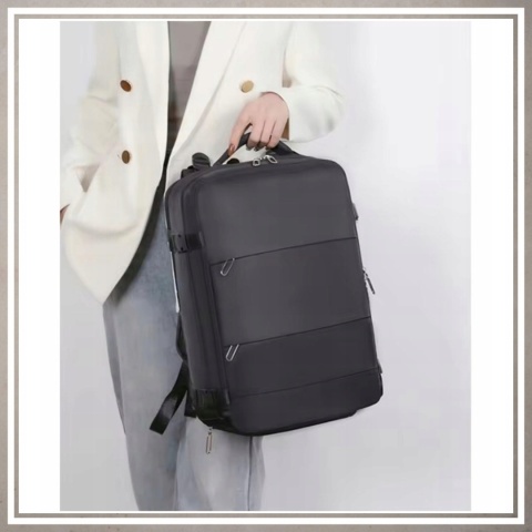 Bagaż podręczny plecak podróżny do samolotu 40x30 kabinówka Wizzair Ryanair CZARNY