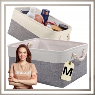 ORGANIZER DO PRZECHOWYWANIA Kosz Pojemnik na zabawki kosmetyki ubrania M