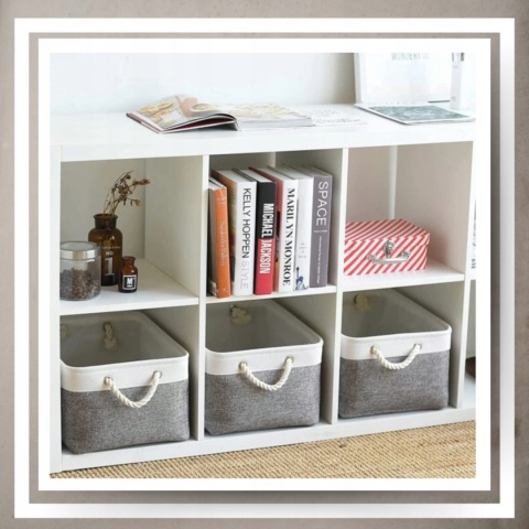 ORGANIZER DO PRZECHOWYWANIA Kosz Pojemnik na zabawki kosmetyki ubrania M