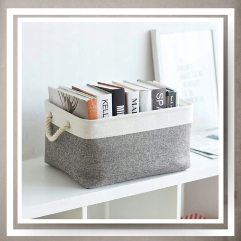 ORGANIZER DO PRZECHOWYWANIA Kosz Pojemnik na zabawki kosmetyki ubrania S