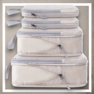 .ORGANIZER KOMPRESYJNY do pakowania walizki Podróżne Torby Zestaw 3 szt