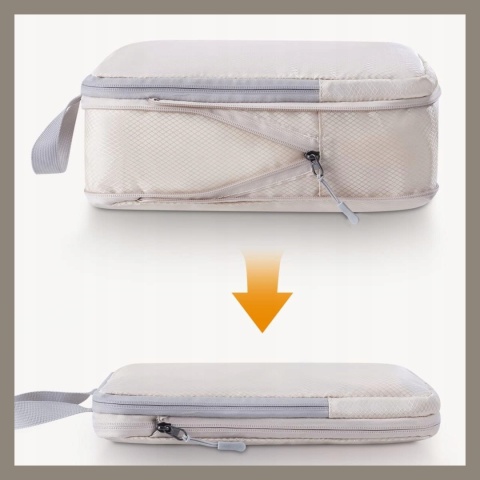 .ORGANIZER KOMPRESYJNY do pakowania walizki Podróżne Torby Zestaw 3 szt
