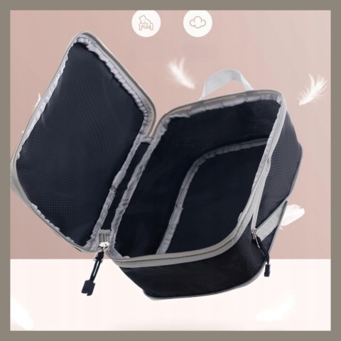 .ORGANIZER KOMPRESYJNY do pakowania walizki Podróżne Torby Zestaw 3 szt