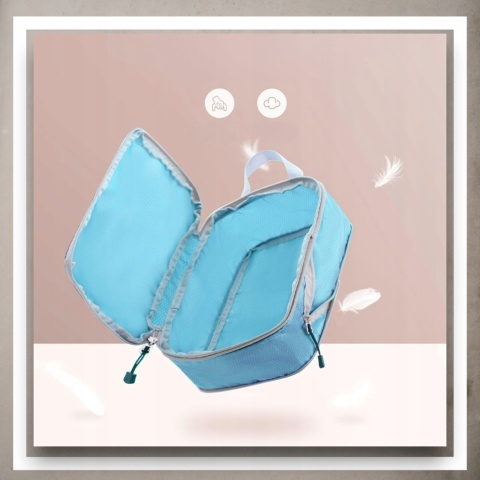 .ORGANIZER KOMPRESYJNY do pakowania walizki Podróżne Torby Zestaw 3 szt