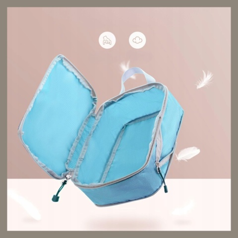 .ORGANIZER KOMPRESYJNY do pakowania walizki Podróżne Torby Zestaw 3 szt