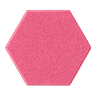 Panel ścienny dekoracyjny samoprzylepny filcowy Kolor Różowy