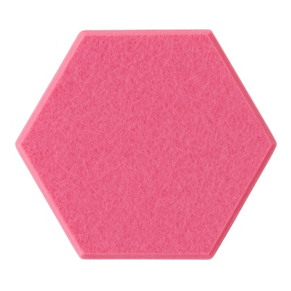 Panel ścienny dekoracyjny samoprzylepny filcowy Kolor Różowy