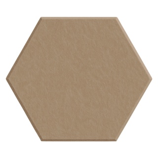 Panel ścienny dekoracyjny samoprzylepny filcowy Kolor Beżowy