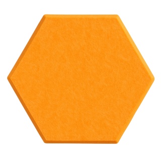Panel ścienny dekoracyjny samoprzylepny filcowy Kolor Pomarańczowy