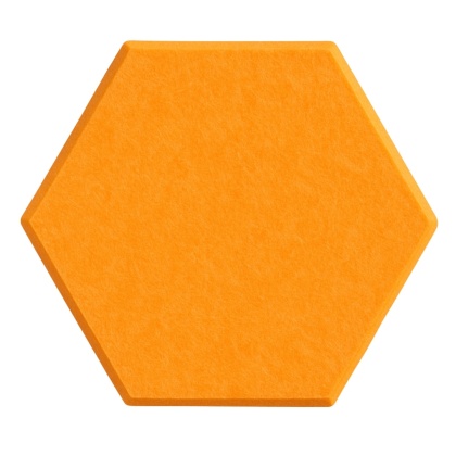 Panel ścienny dekoracyjny samoprzylepny filcowy Kolor Pomarańczowy