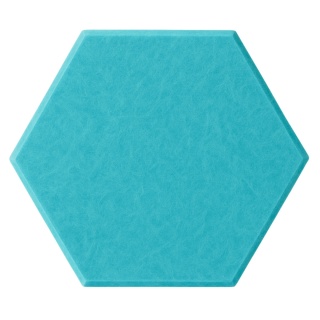 Panel ścienny dekoracyjny samoprzylepny filcowy Kolor Turkusowy