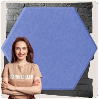 Panel ścienny dekoracyjny samoprzylepny filcowy Kolor Bardzo Jasny Fioletowy