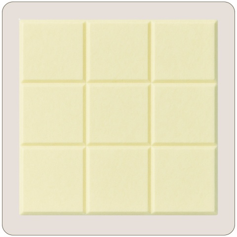 Panel ścienny dekoracyjny samoprzylepny filcowy Kolor Ecru