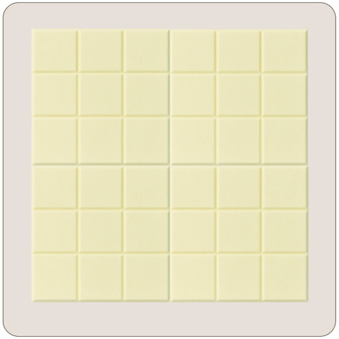 Panel ścienny dekoracyjny samoprzylepny filcowy Kolor Ecru