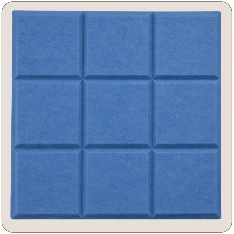 Panel ścienny dekoracyjny samoprzylepny filcowy Kolor Jasny Niebieski