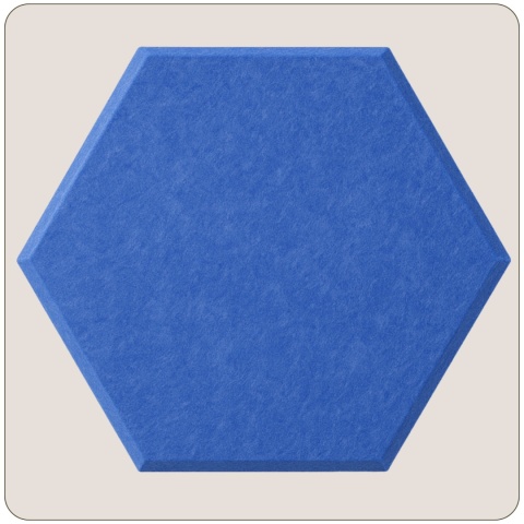 Panel ścienny dekoracyjny samoprzylepny filcowy Kolor Jasny Niebieski