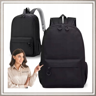 Plecak miejski młodzieżowy na codzień kolor czarny