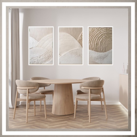 Ramka 50x70 na zdjęcia puzzle plakat biała duża rama mdf z pleksi