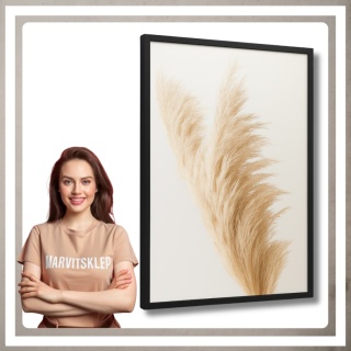 Ramka 50x70 na zdjęcia puzzle plakat czarna duża rama mdf z pleksi