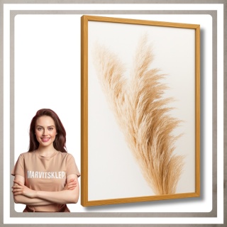 Ramka 50x70 na zdjęcia puzzle plakat drewniana duża rama mdf z pleksi