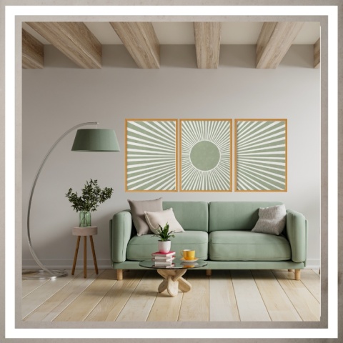 Ramka 50x70 na zdjęcia puzzle plakat drewniana duża rama mdf z pleksi