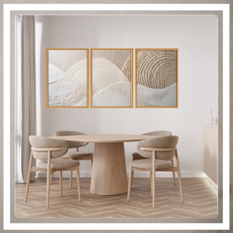 Ramka 50x70 na zdjęcia puzzle plakat drewniana duża rama mdf z pleksi