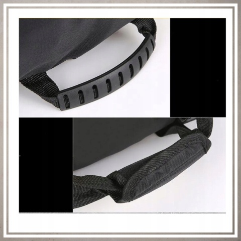 Torba sportowa fitnes na trening siłownię podróż na ramię i plecy CIEMNY SZARY