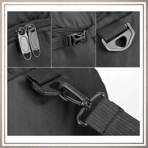 Torba sportowa fitnes na trening siłownię podróż na ramię i plecy GRANATOWY