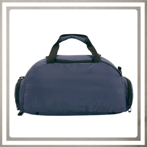 Torba sportowa fitnes na trening siłownię podróż na ramię i plecy GRANATOWY