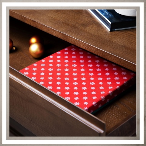 Pudełko organizer na bombki choinkowe ozdoby dekoracje świąteczne składany