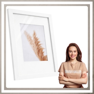 Ramka 21x30 cm na zdjęcia puzzle plakat rama mdf z pleksi passe partout