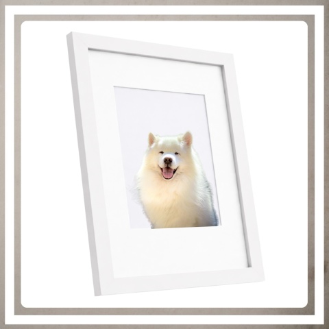 Ramka 21x30 cm na zdjęcia puzzle plakat rama mdf z pleksi passe partout