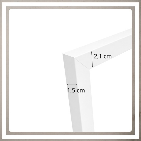 Ramka 21x30 cm na zdjęcia puzzle plakat rama mdf z pleksi passe partout