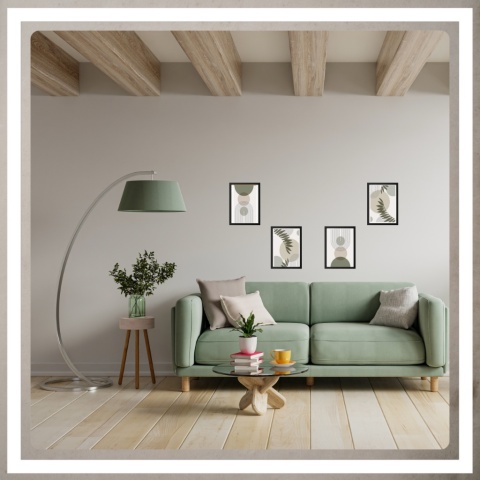 Ramka 21x30 cm na zdjęcia puzzle plakat rama mdf z pleksi passe partout