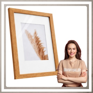 Ramka 21x30 cm na zdjęcia puzzle plakat rama mdf z pleksi passe partout