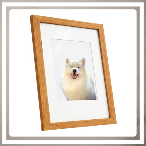 Ramka 21x30 cm na zdjęcia puzzle plakat rama mdf z pleksi passe partout