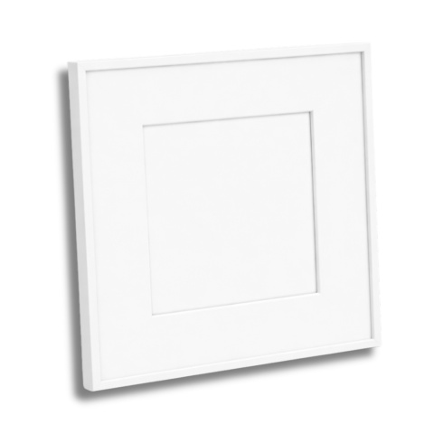 Ramka 30x30 cm na zdjęcia plakaty puzzle kwadratowa z passe partout plexsi