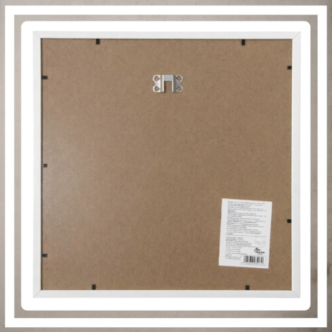 Ramka 30x30 cm na zdjęcia plakaty puzzle kwadratowa z passe partout plexsi