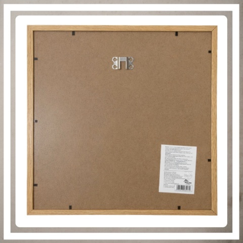 Ramka 30x30 cm na zdjęcia plakaty puzzle kwadratowa z passe partout plexsi