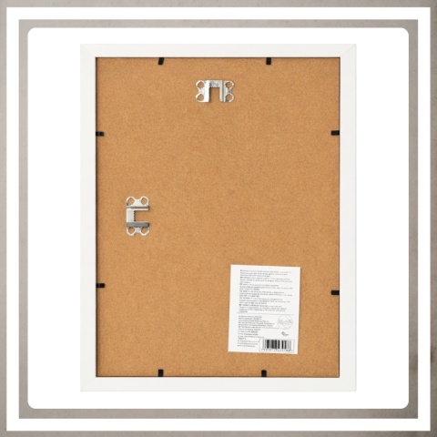 Ramka 40x30 na zdjęcia puzzle plakat biała rama mdf z pleksi passe partout
