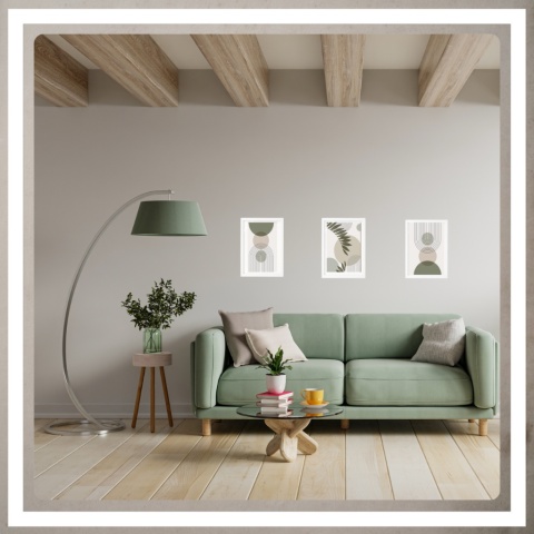 Ramka 40x30 na zdjęcia puzzle plakat biała rama mdf z pleksi passe partout
