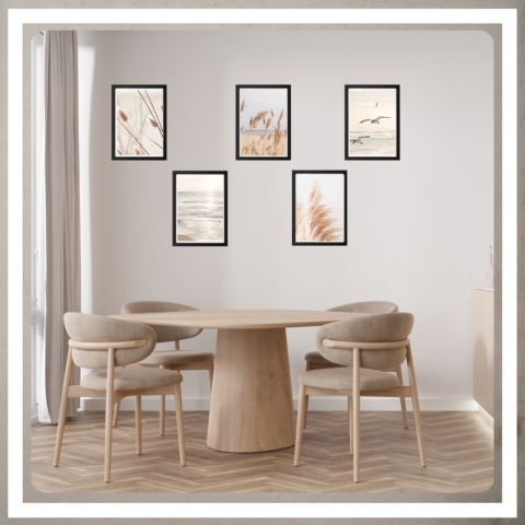 Ramka 40x30 na zdjęcia puzzle plakat czarna rama mdf z pleksi passe partout